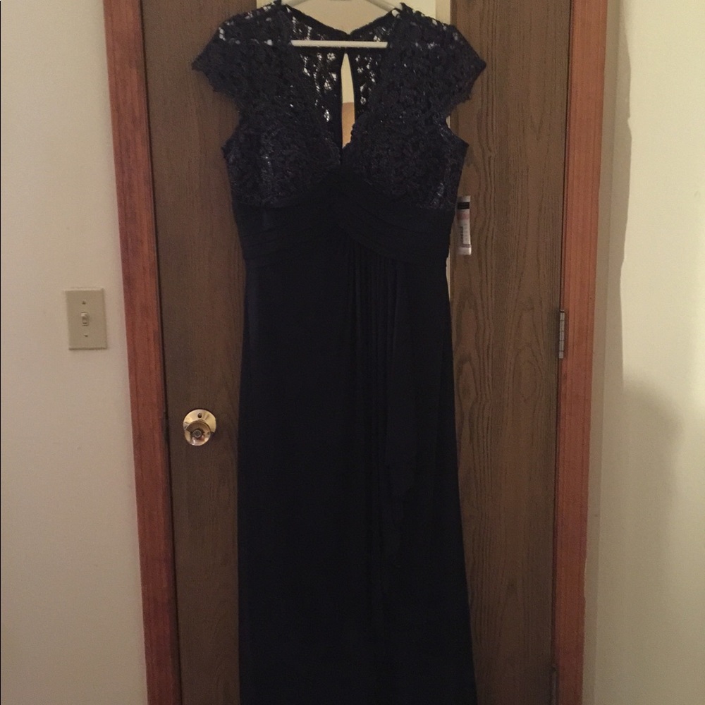 Long Navy Dress